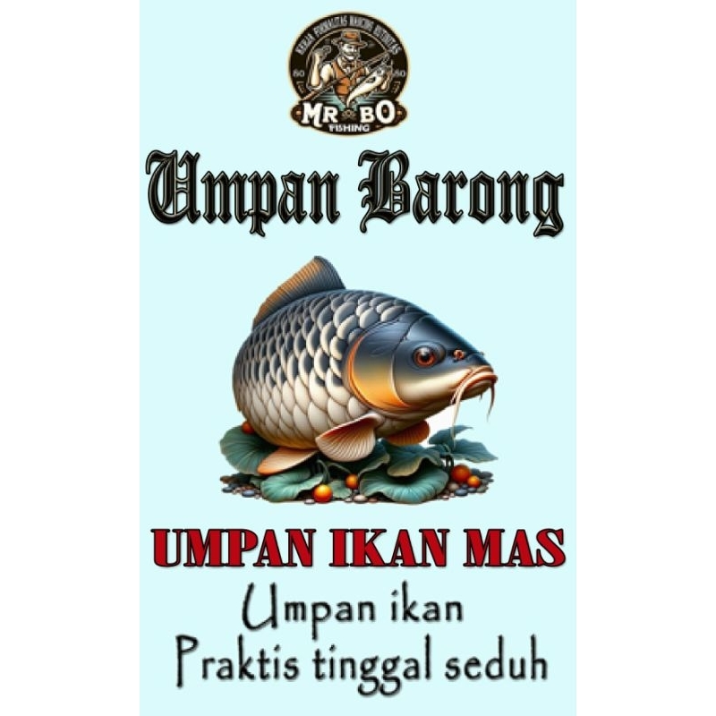 UMPAN IKAN MAS SIAP PAKAI