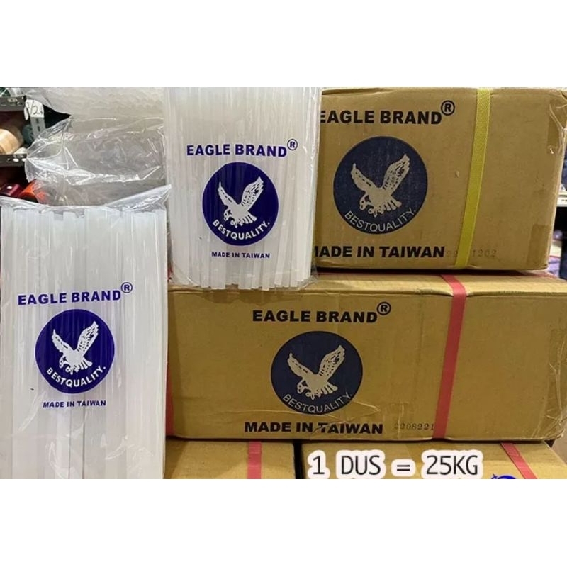 

1dus lem lilin stick / lem lilin bakar merek eagle / 25kg