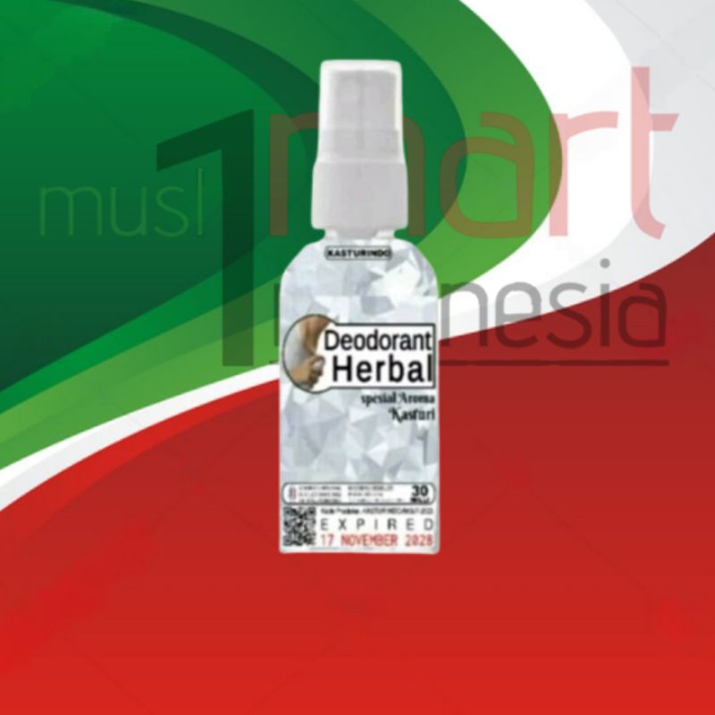Reksona / Deodoran Spray Tawas Aroma Kasturi Ukuran 30 Milli