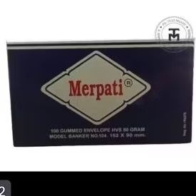 

amplop linen 152x90mm merpati 76 pcs