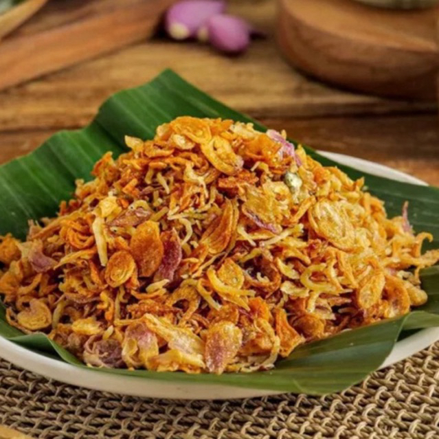

Bawang Goreng Asli - Original (Tanpa Tepung)