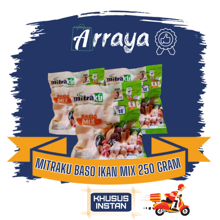 

MITRAKU BASO IKAN MIX 250 GRAM