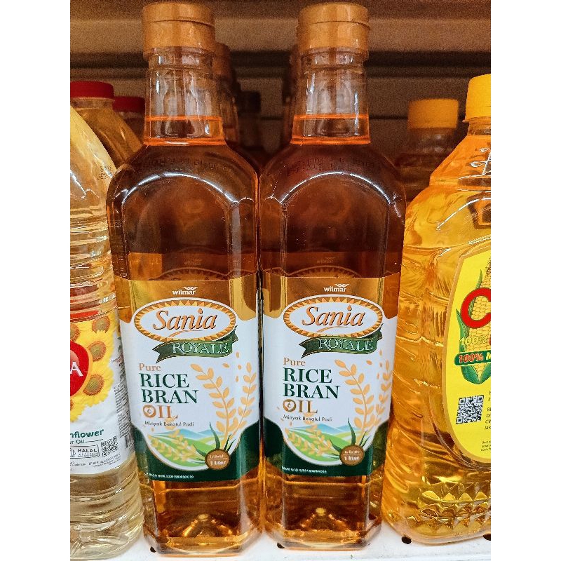 

Sania Royale Rice Brand Oil (Kemasan 1 liter)