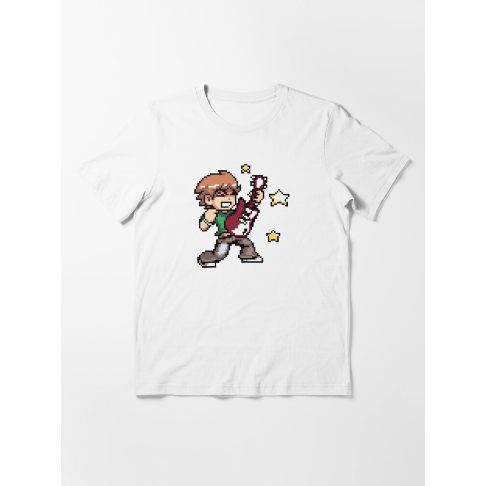 Kaos Polos Kaos Lucu Scott Sprite Scott Pilgrim Pixel art