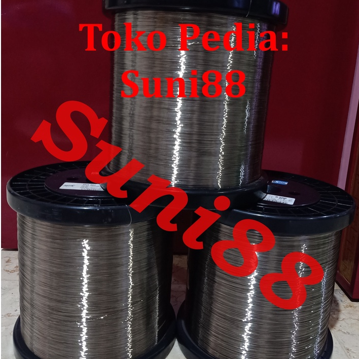 Kawat Stainless 304 Hard[Keras] 0.2-0.8MM Harga 1Kg