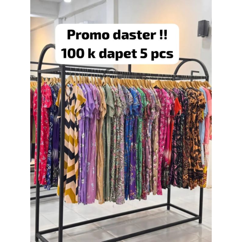 PROMO 100RB Dapat 5pcs Daster jumbo busui