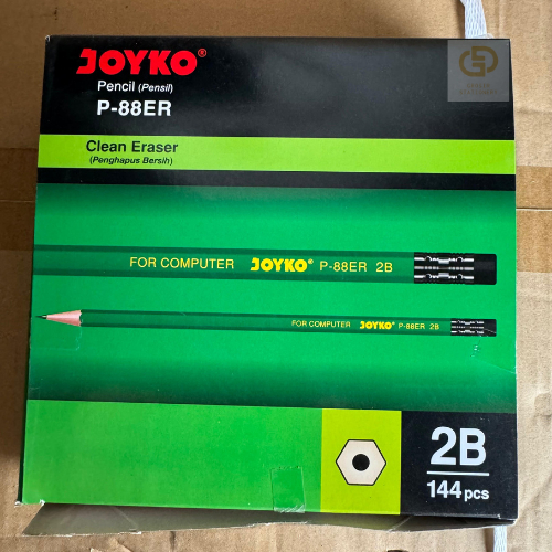 

Pencil Pensil Joyko P-88ER 2B (1 BOX isi 12 LUSIN)