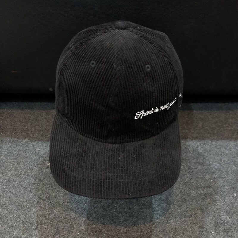 topi snapback adidas second corduray mini script original