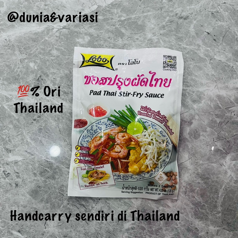

Saos instan Lobo Pad Thai Stir-Fry Sauce