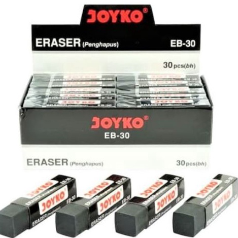 

KI3 PENGHAPUS JOYKO 1pak 3pc PENGHAPUS PENSIL EB 3 ERASER