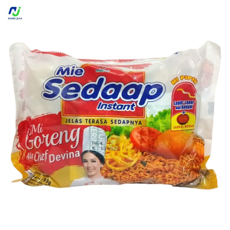 

Mie Sedaap Goreng Ala Chef Devina Paket 5 Pcs&@93g