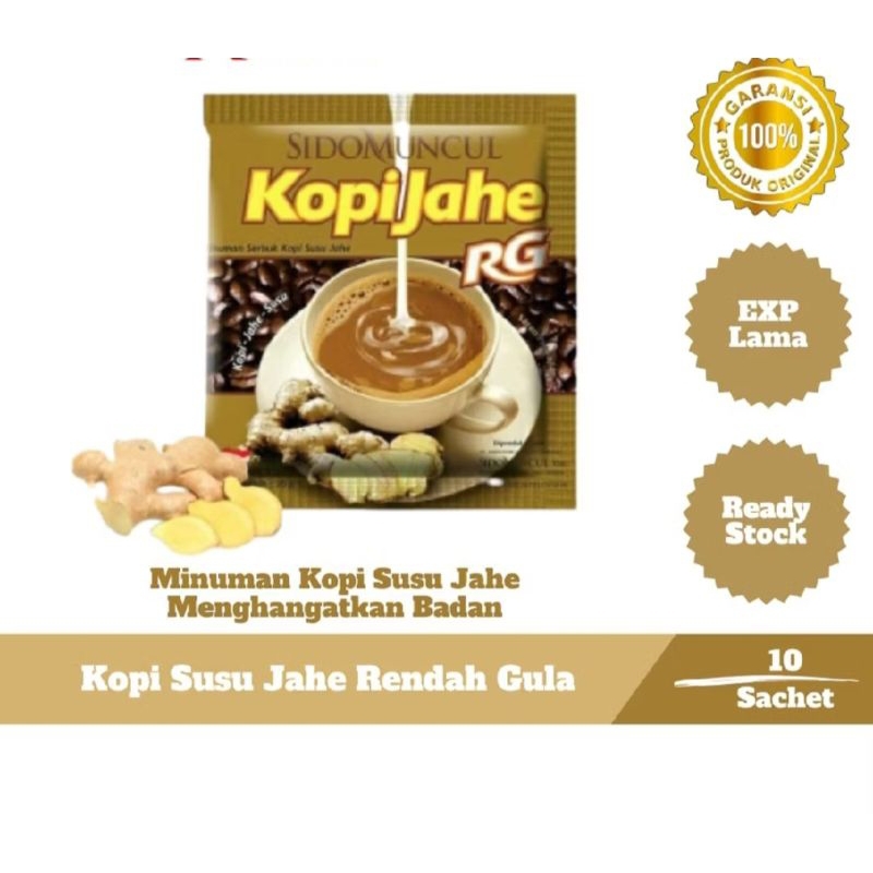 

Kopi jahe sidomuncul - renceng 10 sachet