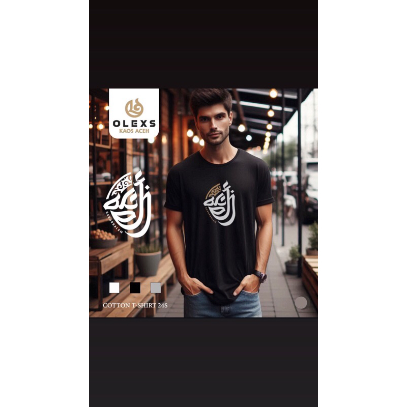 OLEXS KAOS ACEH Kaligrafi