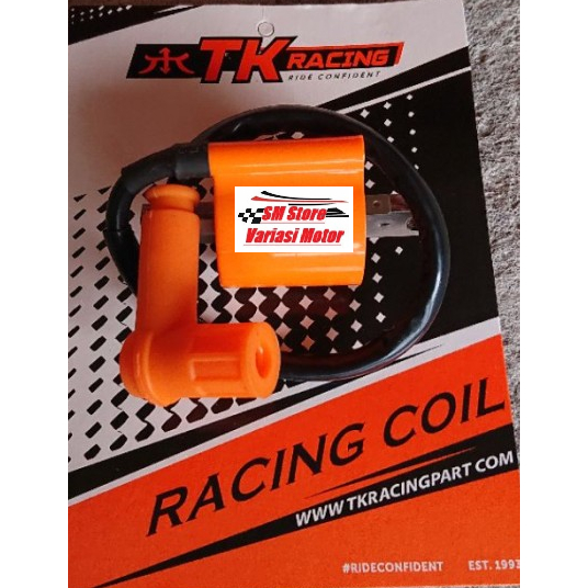 ORIGINAL KOIL TK RACING KARBURATOR KOIL RACING TK ORANGE TK RACING