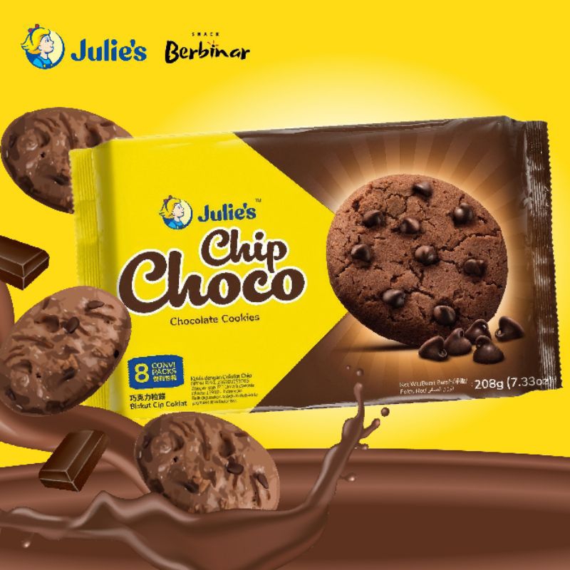 

Julie's Choco Chip Biskuit Malaysia (Medium Pack)