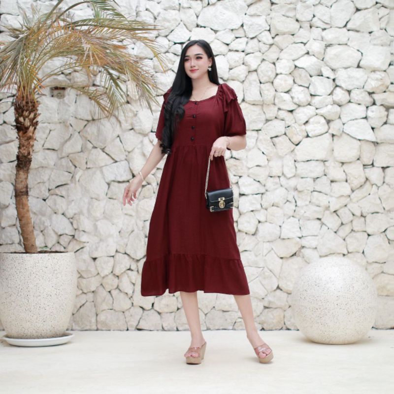 DRESS FUJI TERBARU KEKINIAN DASTER FUJI VIRAL DRESS BAJU WANITA