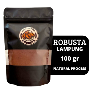 

Kopi Bubuk 100 gr Kopi Robusta Lampung 100% Kopi Asli Lampung Tanpa Campuran