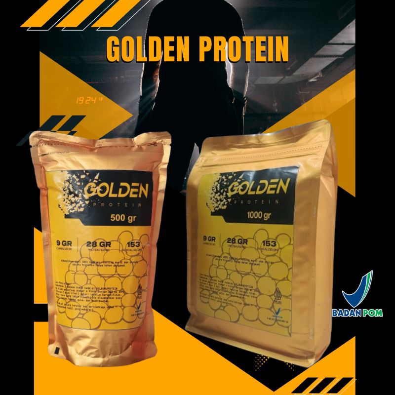 GOLDEN PROTEIN whey protein bubuk kedelai sumber protein