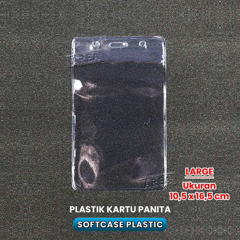 

Plastik Kartu Panitia 10,5cm x 16,5cm/Case Name Tag/Holder Mika Kartu