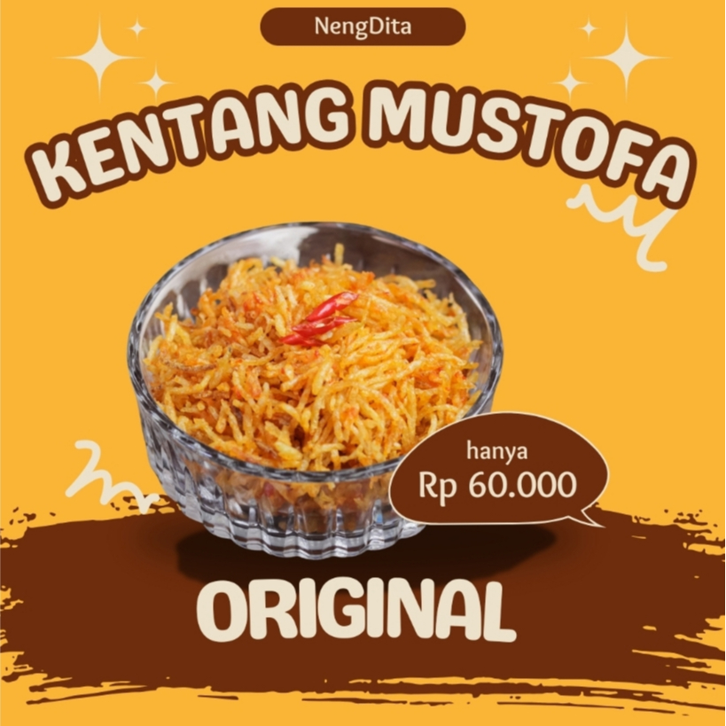 

Kentang Mustofa Original - Krispi Tanpa MSG Kualitas Premium