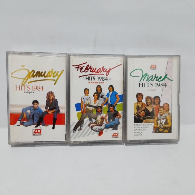 Kaset Hits 1984 January Hits - March Hits (Set 3 Kaset)