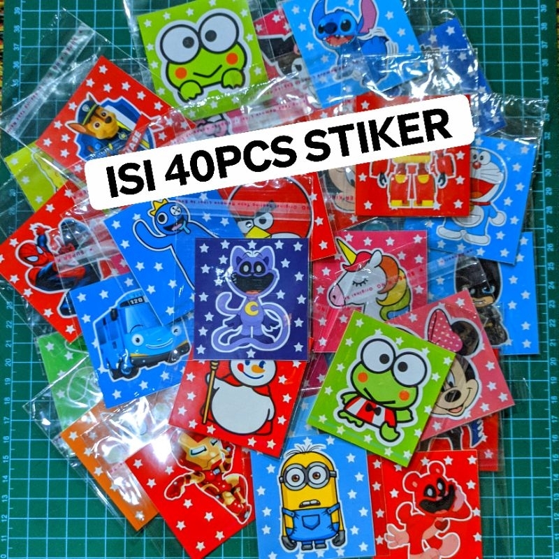 

Stiker Kartun Anak isi 40pcs Bisa Dijual Lagi