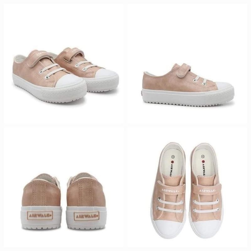 SALEEE 100% Original Airwalk Sidney JR Girls Sneakers- Blue Kode Produk: AIW22CX1108L