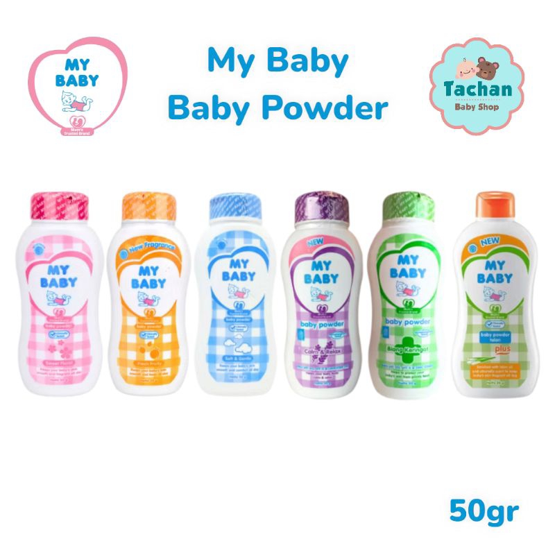 My Baby powder 50gr bedak bayi / Pupur bayi my baby 50gr