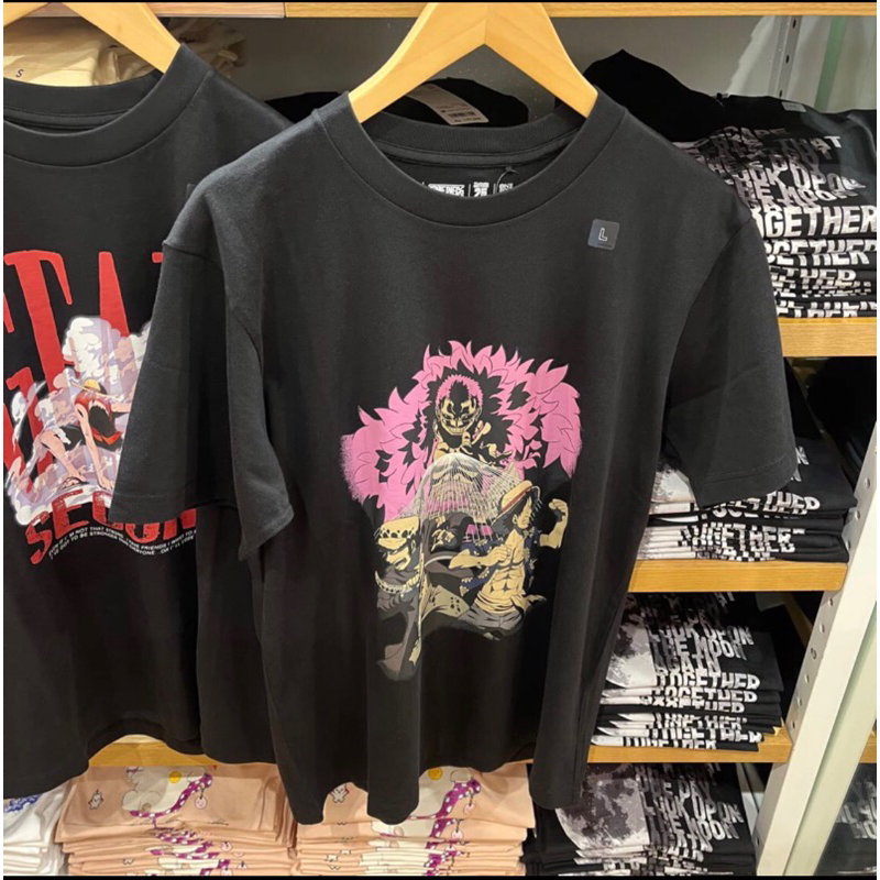 T-shirt Kaos UT One piece 25th lengan pendek uniqlo new arrival