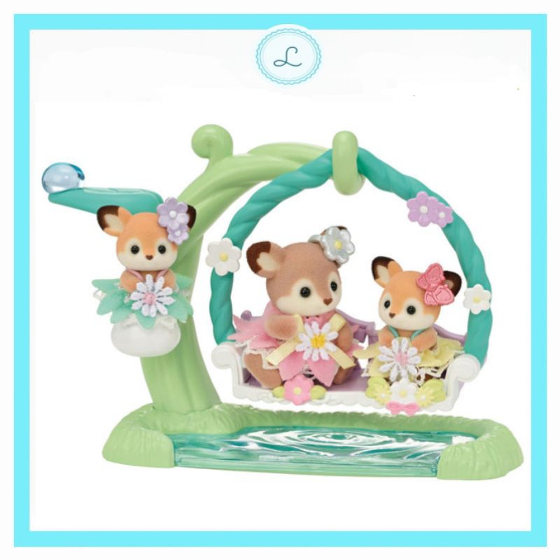 [Ready]  Sylvanian Families baby deer swing