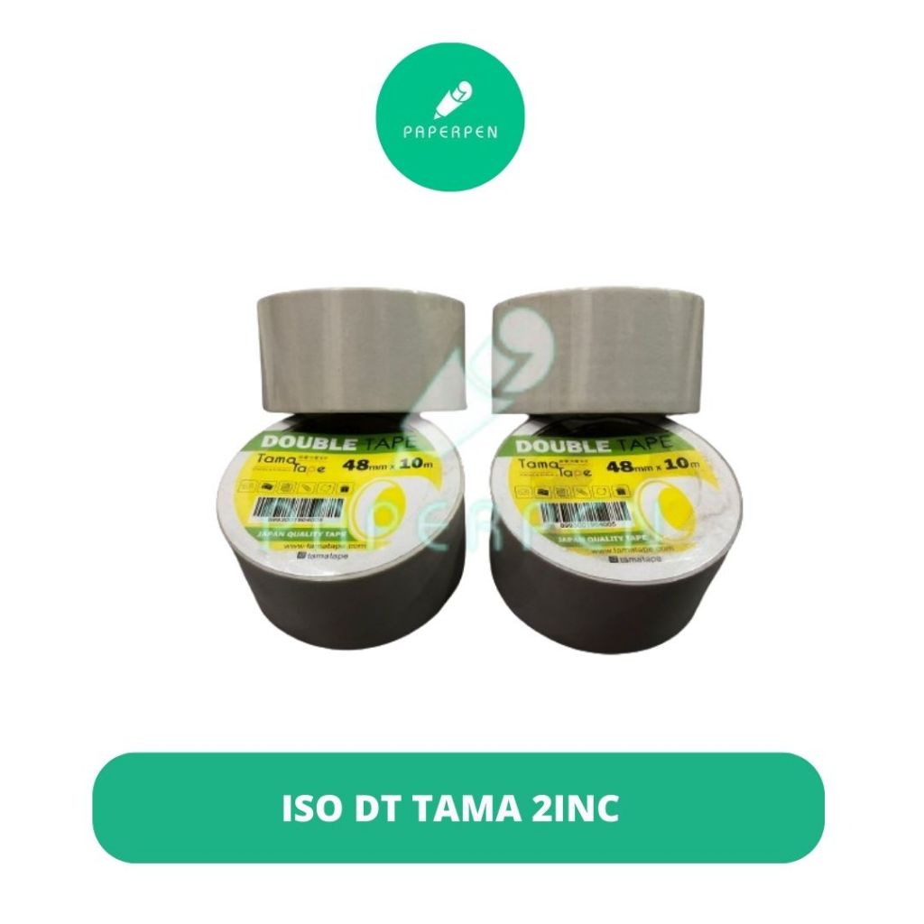 

ISOLASI DOUBLE TAPE TAMA 2INC/48 MM