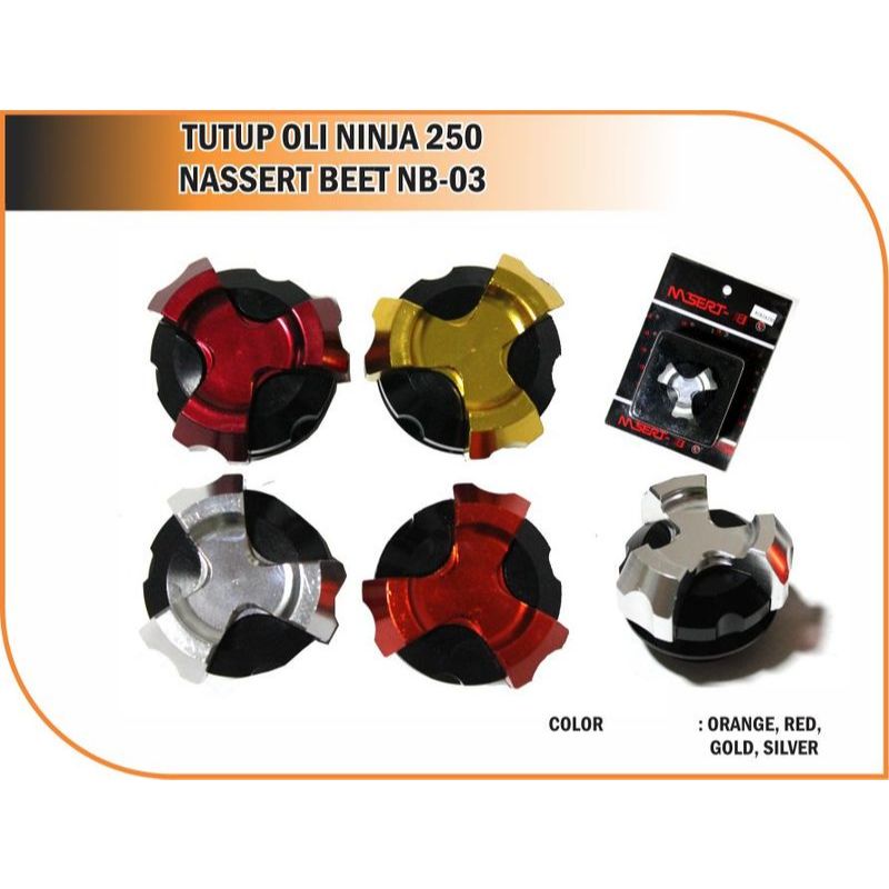 Tutup Oli Ninja 250 Nassert Beet NB-03