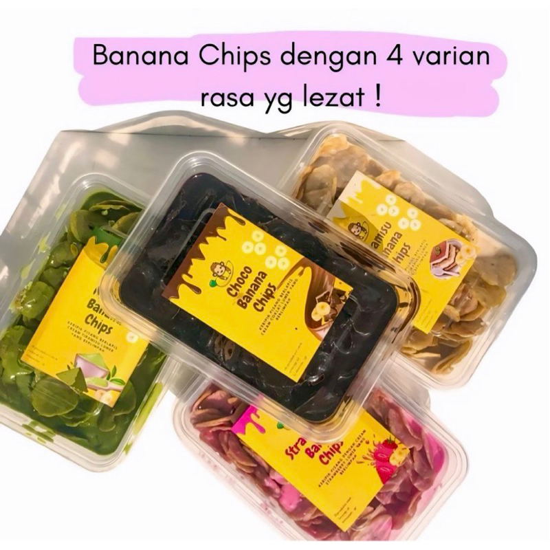 

Banana Chips (Keripik Pisang Coklat)