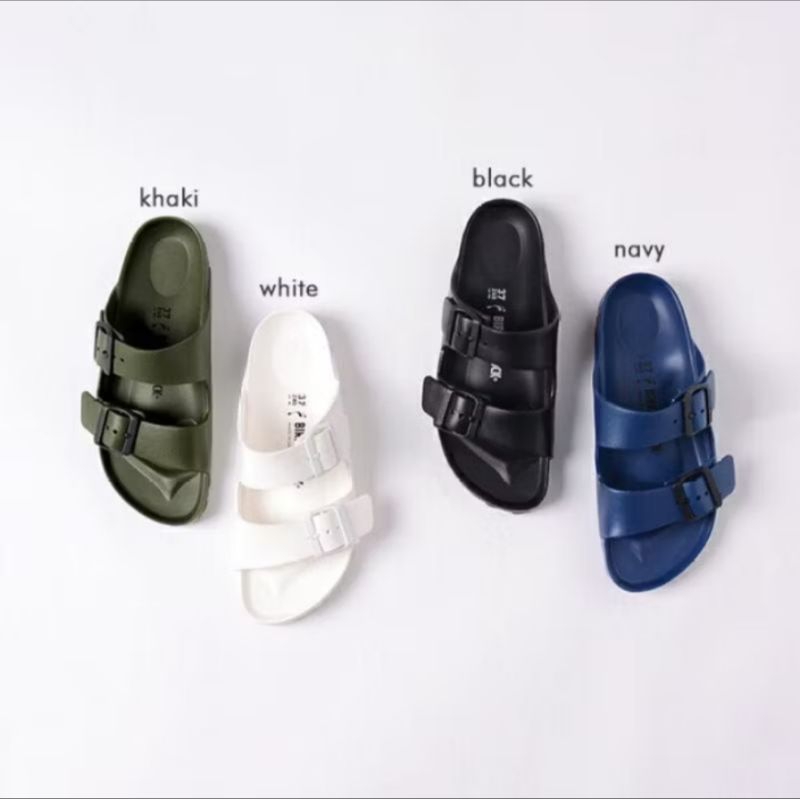 Sandal Slop Pria l Birkenstock Arizona Sandals Karet