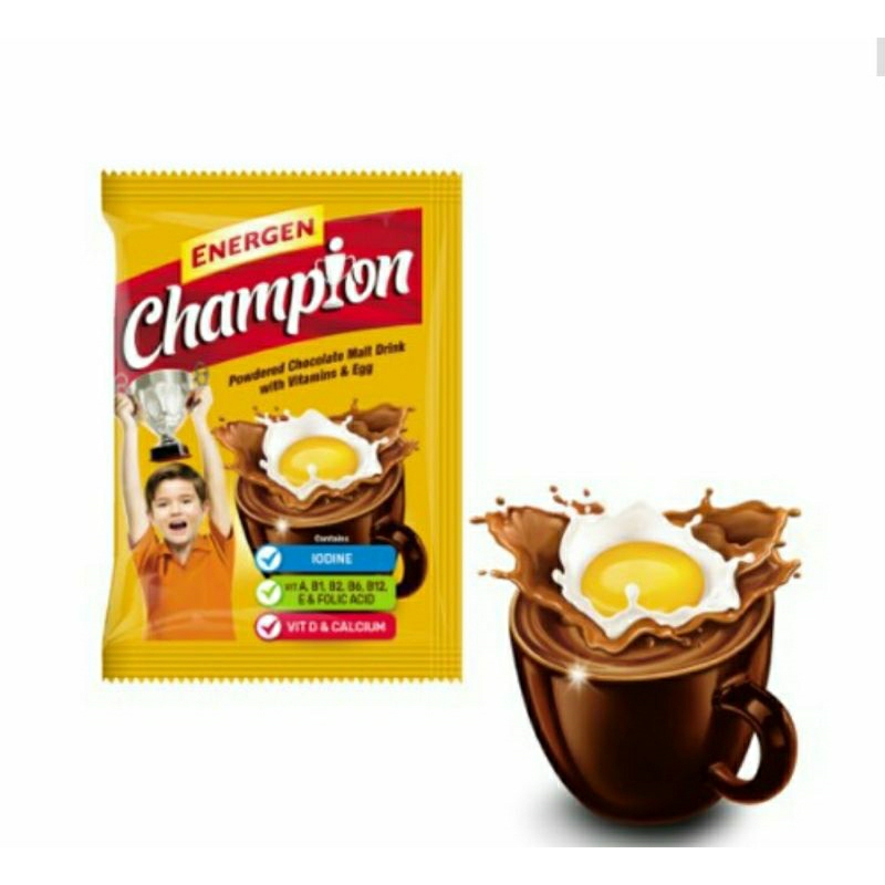 

CHAMPION SUSU COKLAT isi 10+1