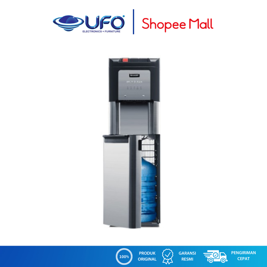 Sharp Dispenser Galon Bawah SWD73EHLBK