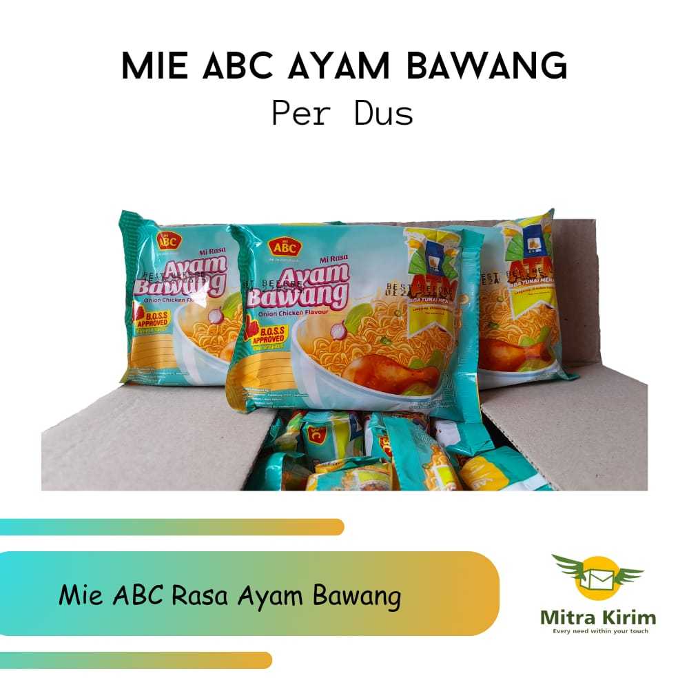 

ABC Mie Rasa Ayam Bawang per dus Isi 40 pcs