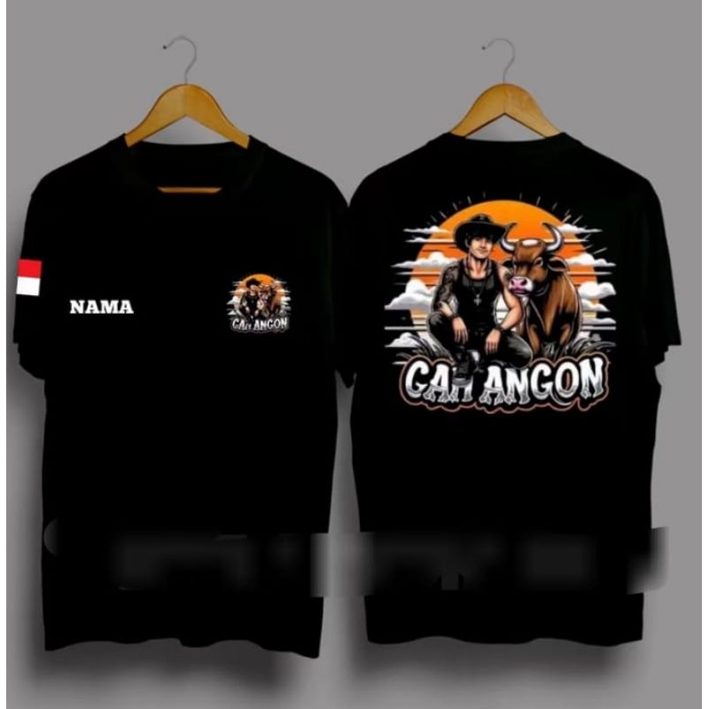 KAOS CAH ANGON - KAOS PETERNAK KEREN BAHAN ADEM
