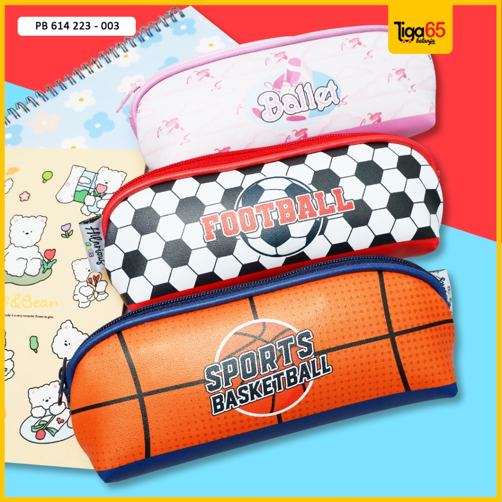 

Hilarious Kids / Pencil Bag Anak Olahraga / Spark Pencil Bag / Pencil Bag Anak / 614 223 - 003