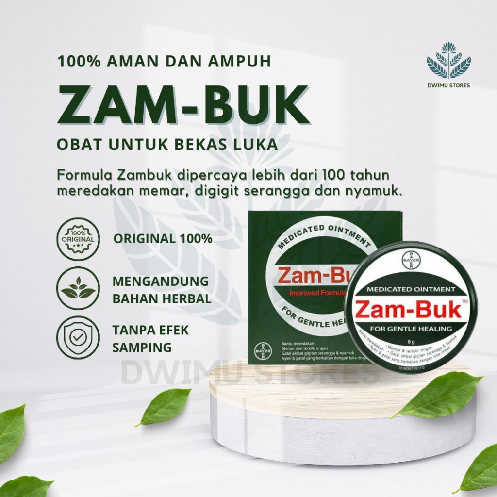 Original Zam Buk / Zambuk 8gr ,25 gr Asli Thailand Original Aslih