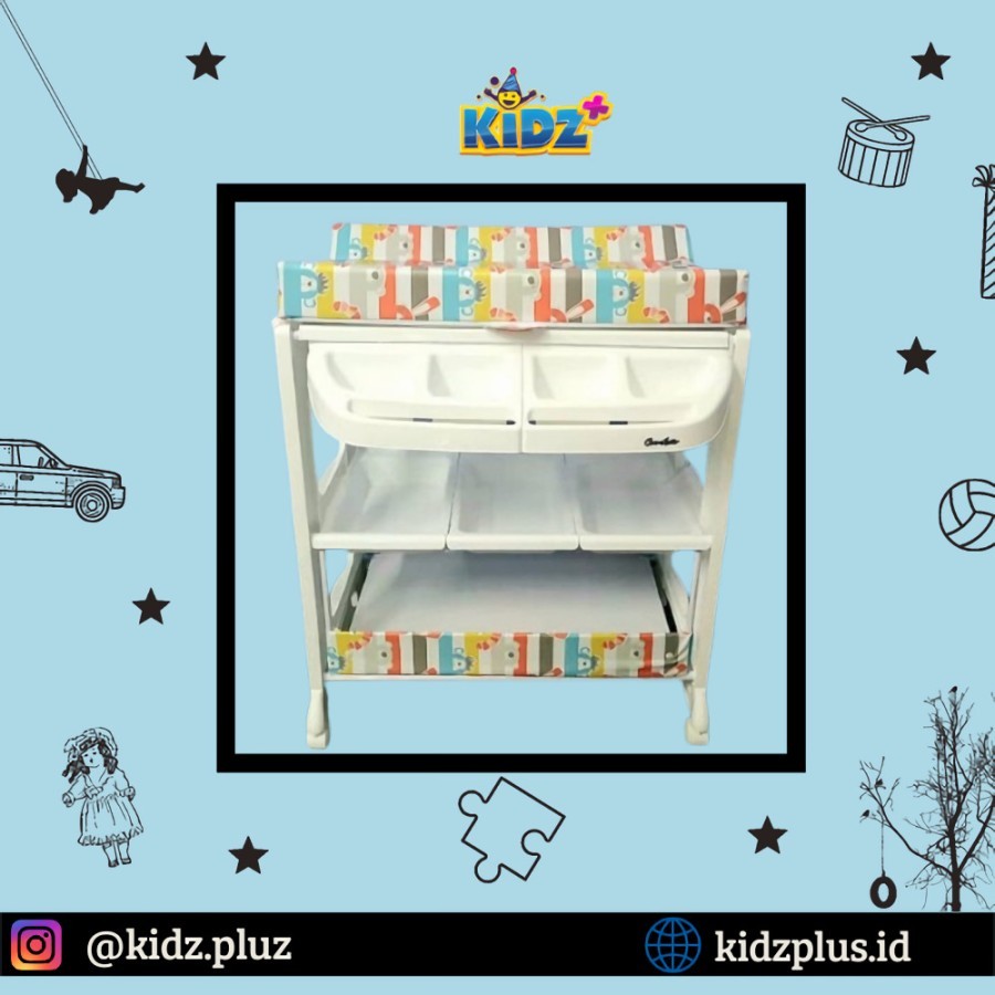 Sewa Cocolatte Baby Tafel Bath & Changing Table – Colorfull