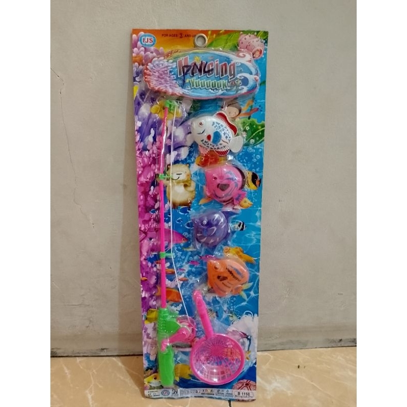 Mainan Anak Pancingan Magnet Besar - Mancing Mania - Game Fishing