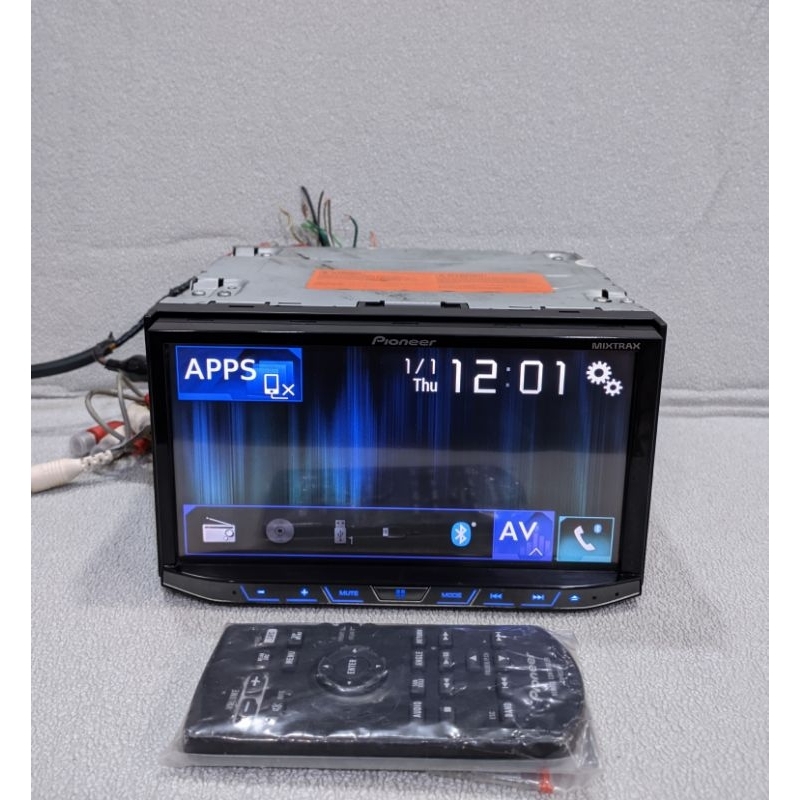head unit Pioneer avh-8750-Bt sudah aplle carplay android auto