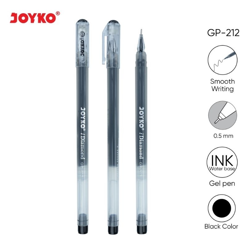 

Gel Pen Pulpen Pena Joyko GP-212 iDiamond 0.5 mm