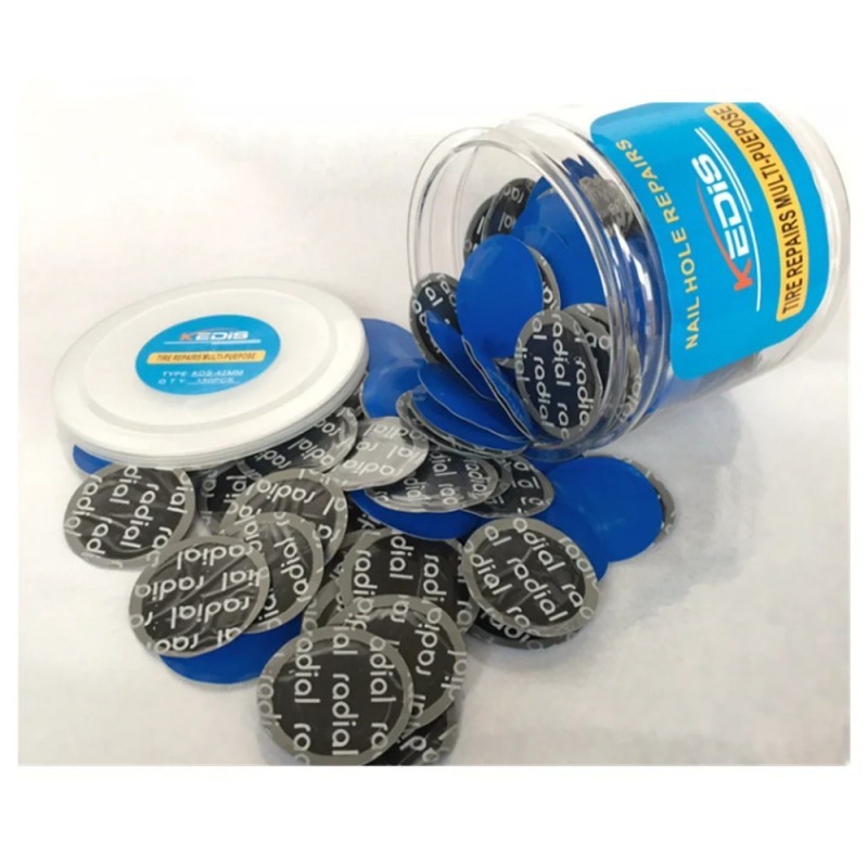 RB 200pcs Karet Tambal Ban Tiptop Tire Patch 32mm Tiptop Tambal Ban Dalam Tambal Ban Tip Top