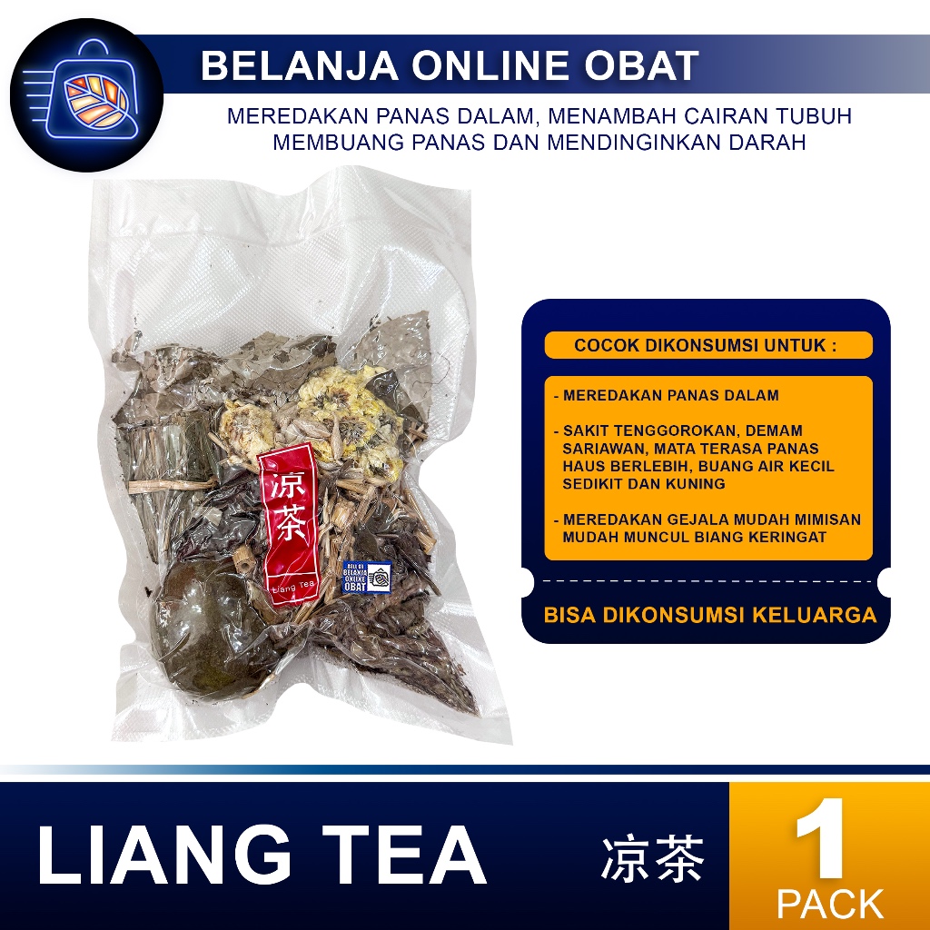 

LIANG TEA HERBAL // Meredakan Panas Dalam