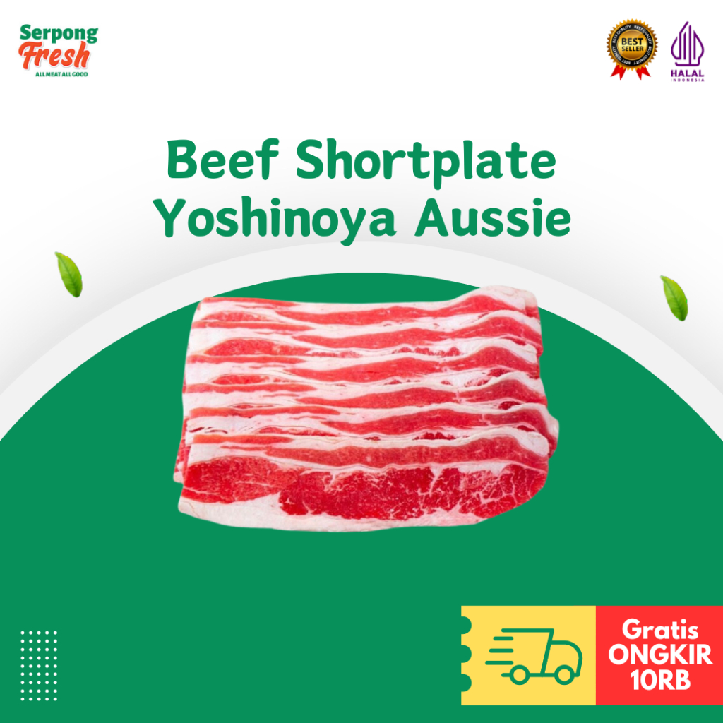 

Shortplate Aussie Sliced Beef / Beef Belly Slice / Yoshinoya Beef 500gr