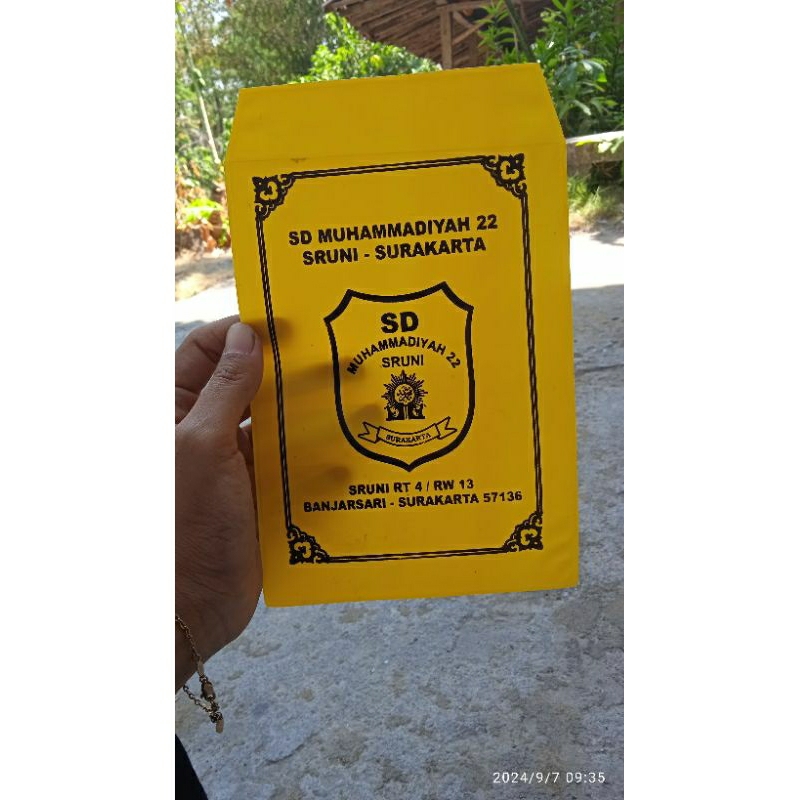 

kantong Spp / tabungan