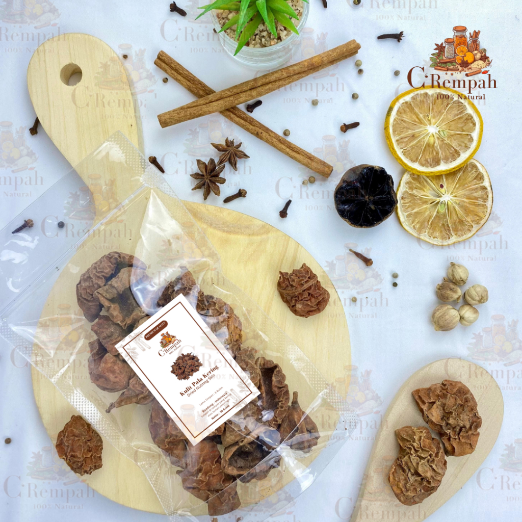 

Kulit Buah Pala Kering 50 Gram | Kulit Pala I Dried Nutmeg Skin 50gram