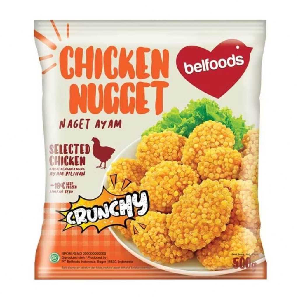 

Belfoods Chicken Nugget Crunchy 500g